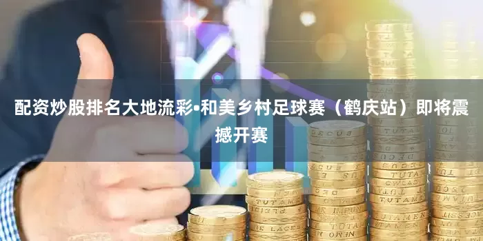 配资炒股排名大地流彩•和美乡村足球赛（鹤庆站）即将震撼开赛