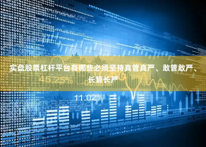 实盘股票杠杆平台有哪些必须坚持真管真严、敢管敢严、长管长严