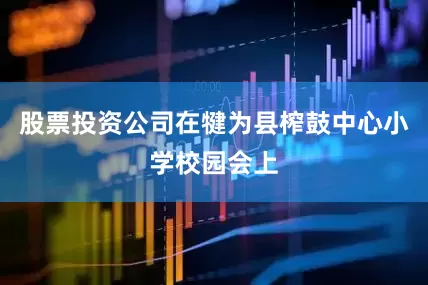 股票投资公司在犍为县榨鼓中心小学校园会上